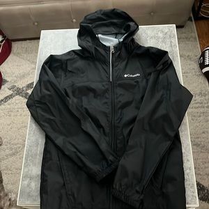Columbia Glennaker Rain Jacket for Kids - Black - XL